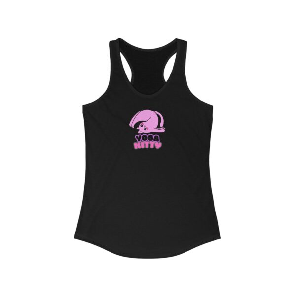 Yoga Kitty - Women's Ideal Racerback Tank - Light and Dark Colours - Image 3