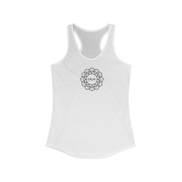 CALM - Women's Ideal Racerback Tank - Light Colours