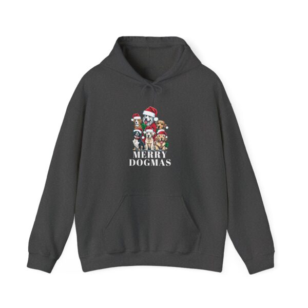 Merry Dogmas - Hooded Sweatshirt - Dark Colours - Image 9