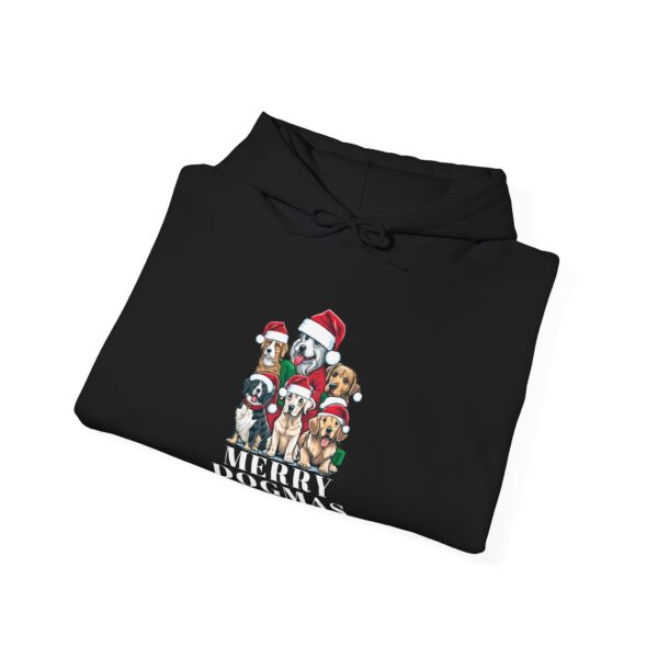 Merry Dogmas - Hooded Sweatshirt - Dark Colours - Image 4