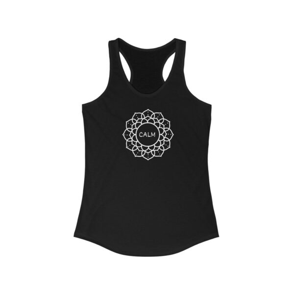 Calm - Women's Ideal Racerback Tank - Dark Colours