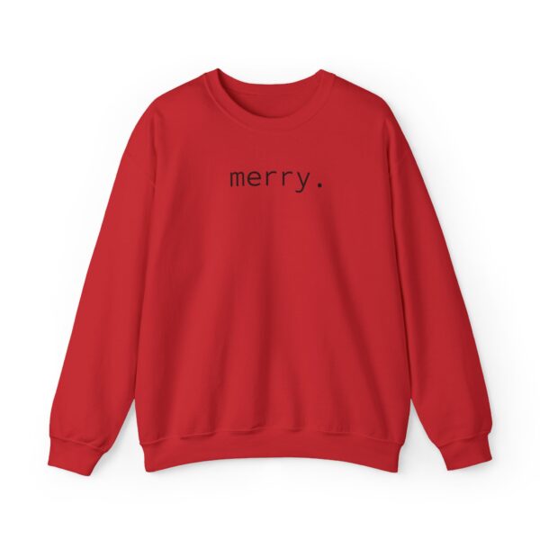 merry. - Seasonal Sweatshirt: Unisex, Heavy blend - Light Colours - Image 9