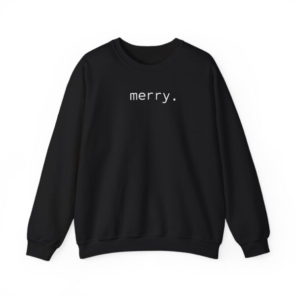 merry. Unisex Heavy Crewneck Sweatshirt - Dark Colours