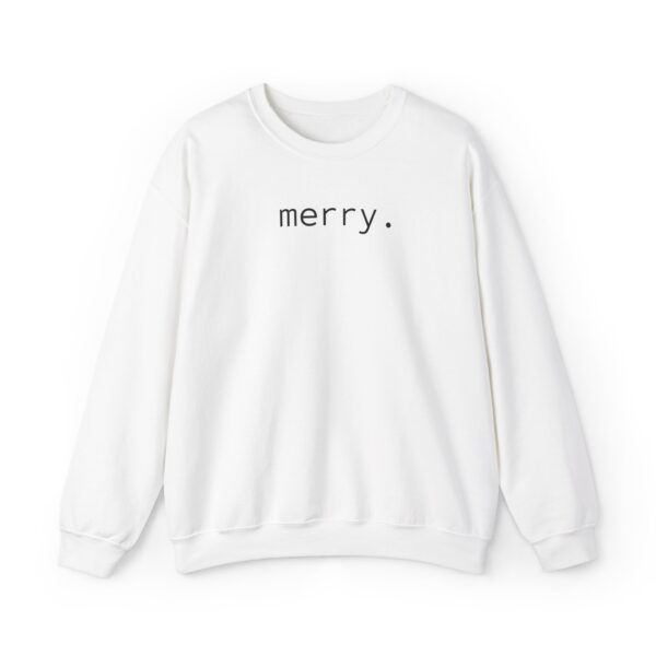 merry. - Seasonal Sweatshirt: Unisex, Heavy blend - Light Colours