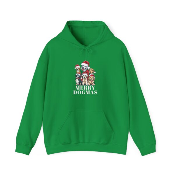 Merry Dogmas - Hooded Sweatshirt - Dark Colours - Image 5