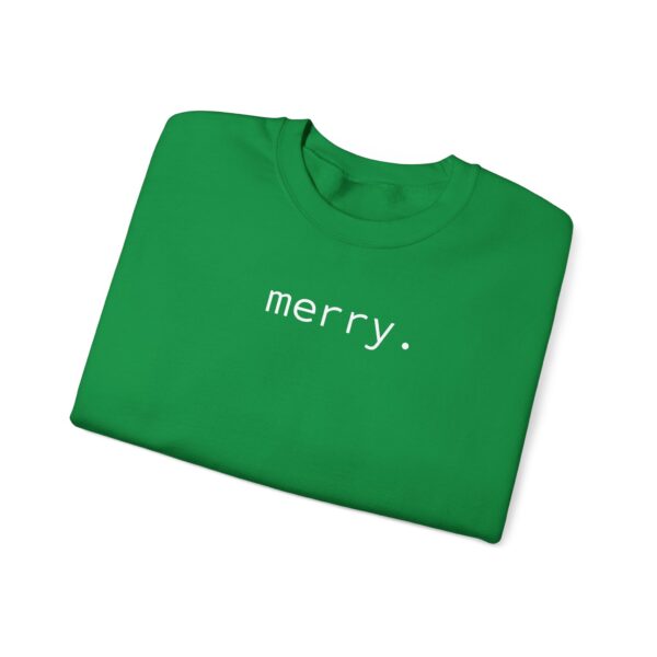 merry. Unisex Heavy Crewneck Sweatshirt - Dark Colours - Image 11