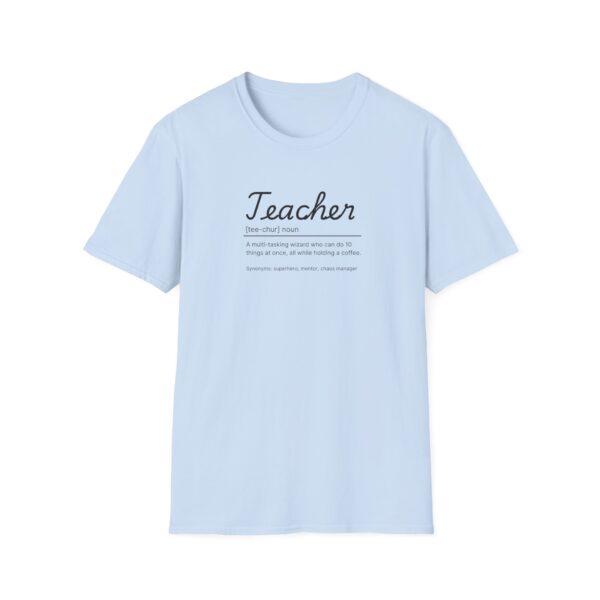 Teacher Unisex t-shirt - Multitasking Wizard - Image 13