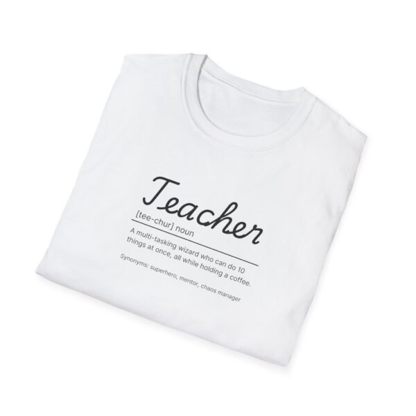 Teacher Unisex t-shirt - Multitasking Wizard - Image 4