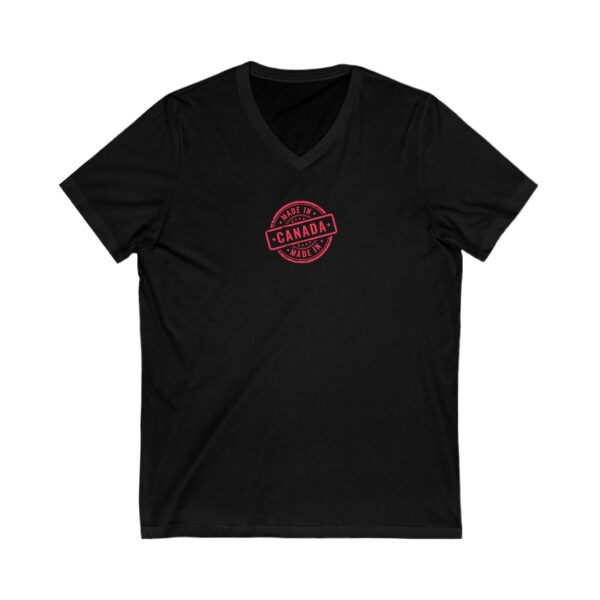 Made in Canada Unisex V-Neck T-Shirt