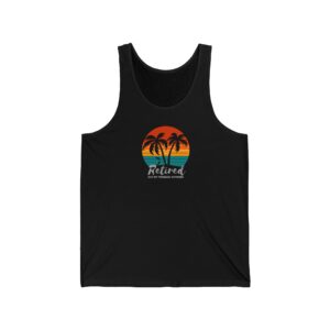 Retired - Not My Problem Anymore - Dark Colours - Summer Tank Top