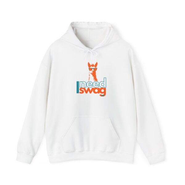 I Need Swag - Unisex Hooded Sweatshirt - White