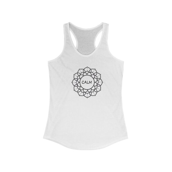 Calm - Women's Ideal Racerback Tank - Light Colours