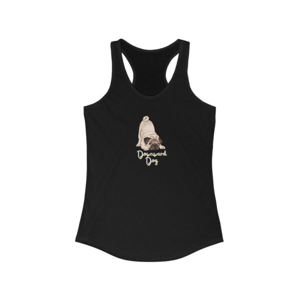 Downward Dog - Women's Racerback Tank - Dark Colours