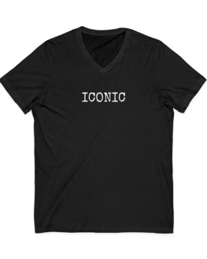 ICONIC - Unisex V-Neck Tee